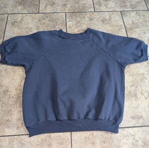 Vermont Country Store Vintage 80s Short Sleeve Sweatshirt Medium